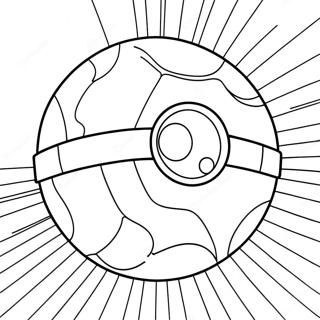 Pagina Para Colorir Design De Pokeball Vintage 36789-8051
