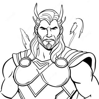 Thor Páginas Para Colorir