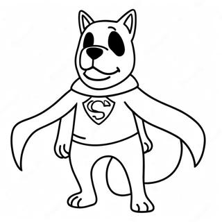 Pagina Para Colorir Dog Man Com Capa De Super Heroi 37076 8102