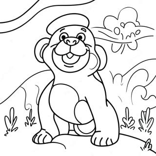 Pagina Para Colorir Do Bruno Com Visao Magica 3744-2792