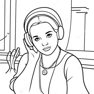 Pagina Para Colorir Da Dolores Ouvindo Segredos 3745-2411