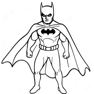 Batman Com A Capa Esvoacando Pagina Para Colorir 37924-8282