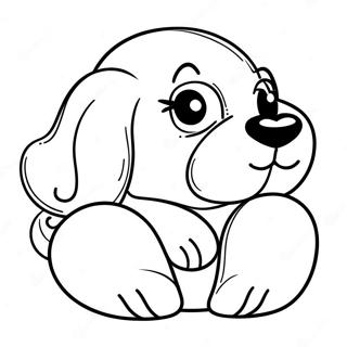 Pagina Para Colorir De Cachorrinho Peludo Dormindo 3829-1361