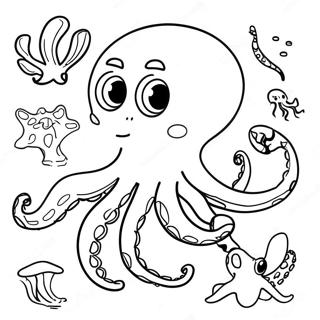 Pagina Para Colorir De Polvo Brincando Com Criaturas Marinhas 39103 8544