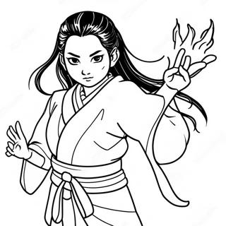 Pagina Para Colorir De Nezuko Kamado Em Forma De Demonio 3924-2613