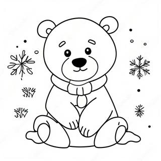 Urso Polar Páginas Para Colorir