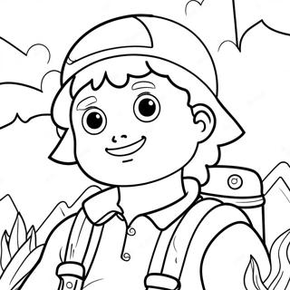 Pagina Para Colorir Da Aventura Do Luca 40183 8774