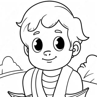 Pagina Para Colorir Da Aventura Do Luca 40183 8775