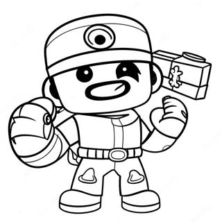 Brawl Stars Páginas Para Colorir