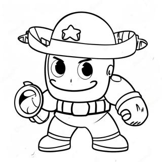 Pagina Para Colorir Da Batalha De Personagens De Brawl Stars 40265-8795