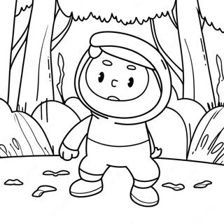 Finn O Humano Aventura Pagina Para Colorir 41002-8955