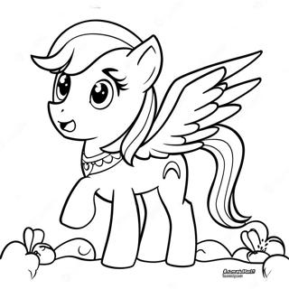 Rainbow Dash Em Uma Aventura Magica Pagina De Colorir 42463-9289