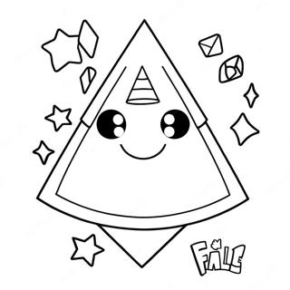 Bill Cipher De Gravity Falls Pagina De Colorir 42549-9304