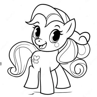 Pinkie Pie Feliz Pagina Para Colorir 45138-9878