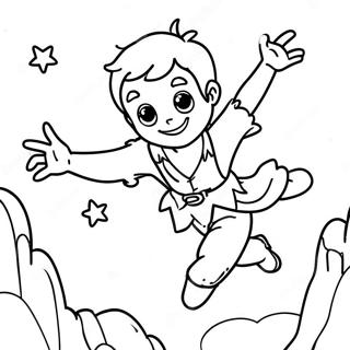 Peter Pan Páginas Para Colorir