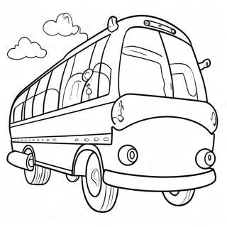 Pagina Para Colorir Da Aventura Do Onibus Magico 49691-10869