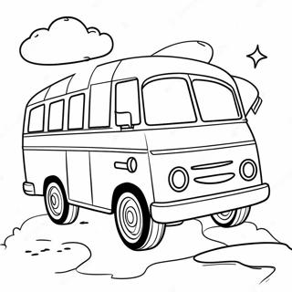 Pagina Para Colorir Da Aventura Do Onibus Magico 49691-10870