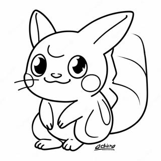 Raichu Tipo Eletrico Pagina Para Colorir 49982-10930