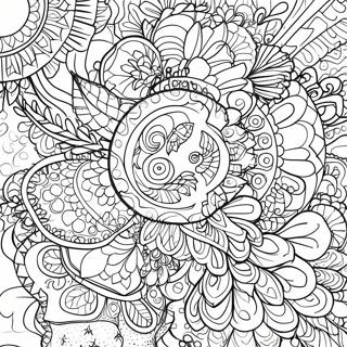 Pagina Para Colorir Mandala De Natal Festiva 50355-11013