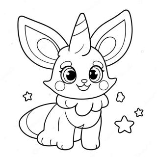 Sylveon Páginas Para Colorir