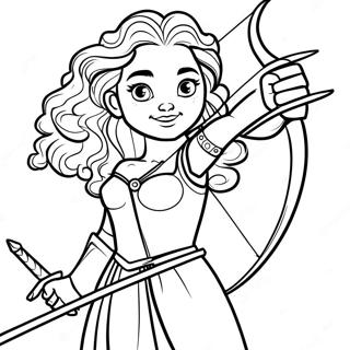 Merida Páginas Para Colorir