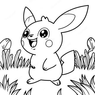 Pichu Páginas Para Colorir