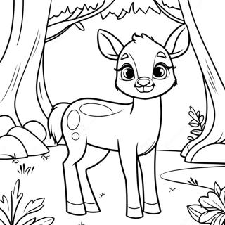 Bambi Páginas Para Colorir