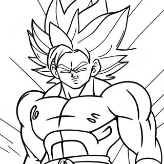 Broly Páginas Para Colorir