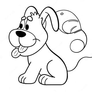 Pagina Para Colorir Do Pluto Com Um Grande Osso 52755 11542