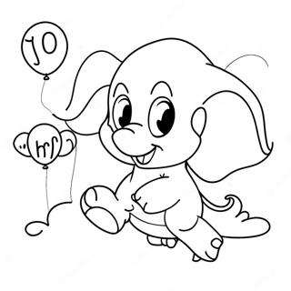 Dumbo Páginas Para Colorir