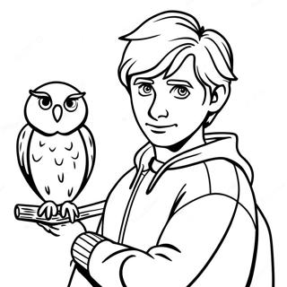 Harry Potter Páginas para Colorir