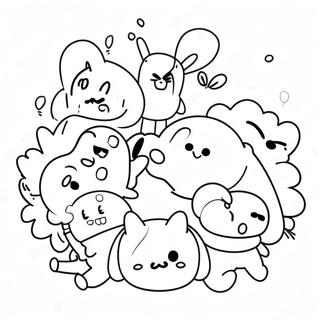 Bt21 Páginas Para Colorir