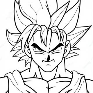 Gogeta Páginas Para Colorir