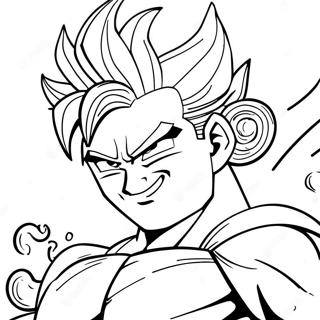 Pagina Para Colorir De Gogeta Com Aura De Energia 54182-11868