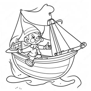 Pinoquio Em Um Navio Pirata Pagina Para Colorir 54458-11921