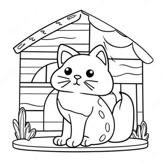 Pagina Para Colorir Do Gato Magico Da Casa Da Gabby 5445-677