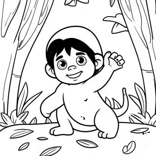 Pagina Para Colorir Do Mowgli Na Selva 54627-11950