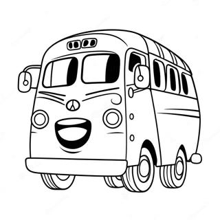 Pagina Para Colorir Do Feliz Tayo O Pequeno Onibus 56095-12273