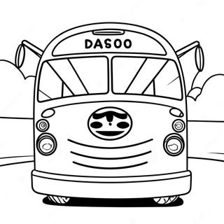 Pagina Para Colorir Do Feliz Tayo O Pequeno Onibus 56095-12275