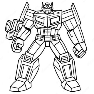 Pagina Para Colorir Do Logotipo Dos Transformers 5630-1192
