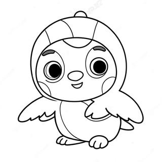 Pagina Para Colorir Do Pororo O Pequeno Pinguim 56375-12332