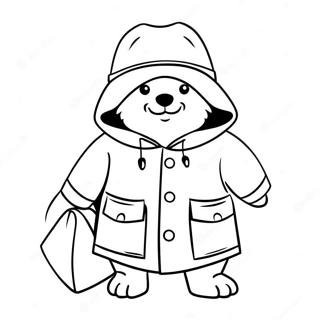 Paddington Páginas Para Colorir