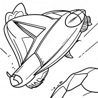 Paginas Para Colorir Do Tiro Aereo Do Rocket League 57109-12508