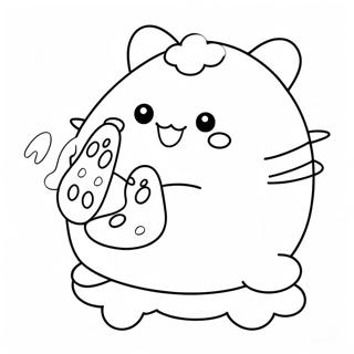 Personagens Fofos De Sumikko Gurashi Pagina Para Colorir 57390-12552