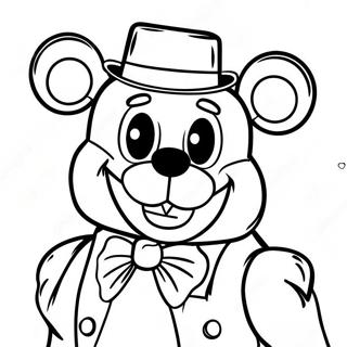 Paginas Para Colorir Do Freddy Fazbear Sorrindo 59406-13010