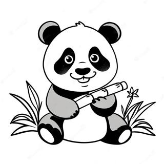 Panda Páginas Para Colorir