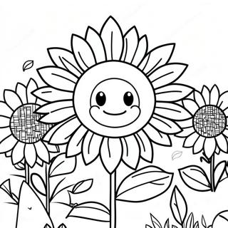 Pagina Para Colorir Do Campo De Girassois 60140 13177