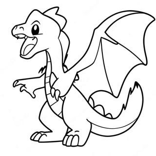 Pagina Para Colorir Do Mega Charizard Voando 60233-13194