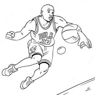 Pagina Para Colorir Do Michael Jordan Space Jam 61866-13615