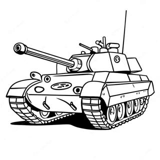 Tanque Páginas Para Colorir